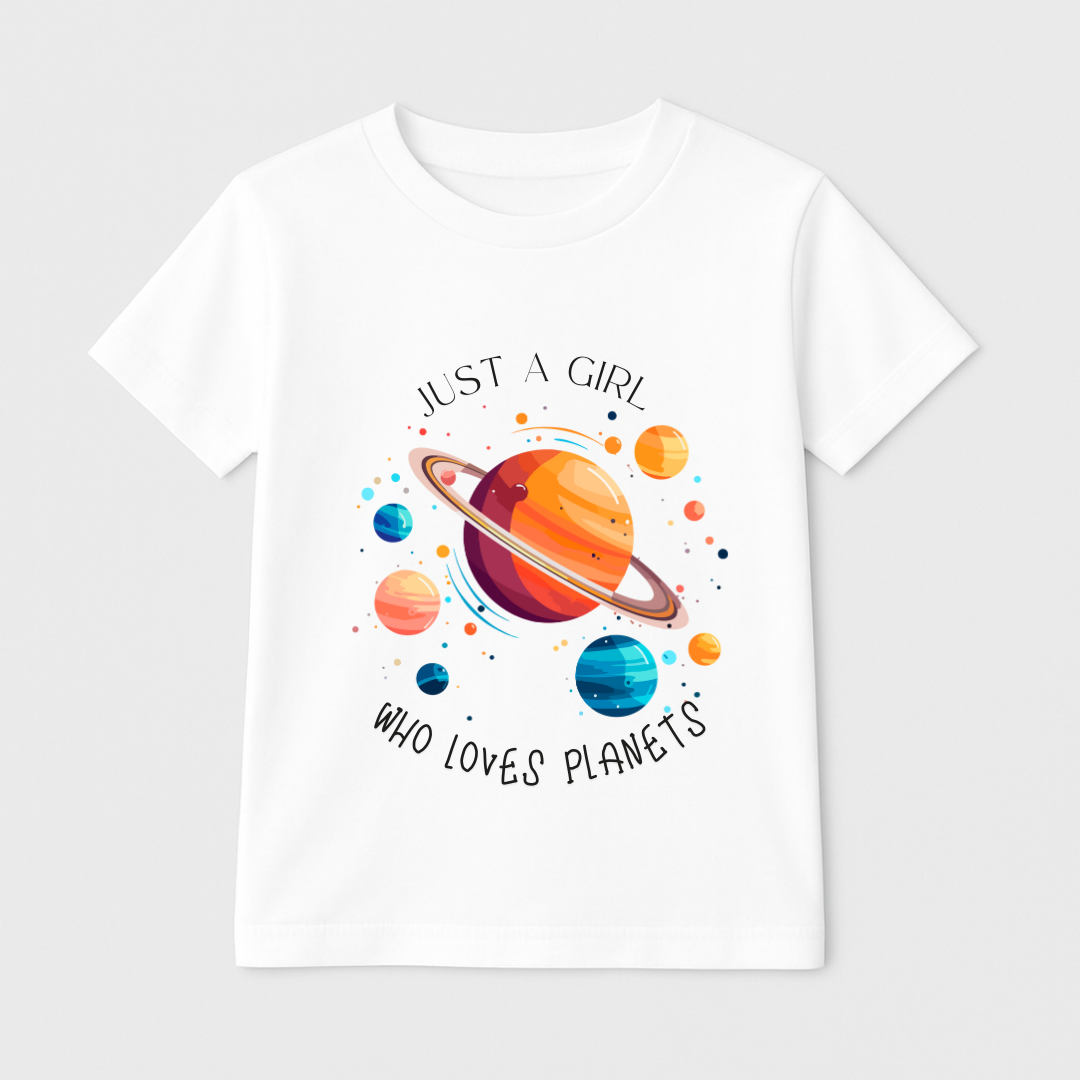 Planet Lover Kids Short Sleeve T-Shirt Kia & Kel