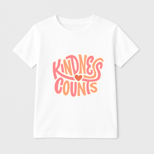 Kindness Counts Kids Short Sleeve T-Shirt