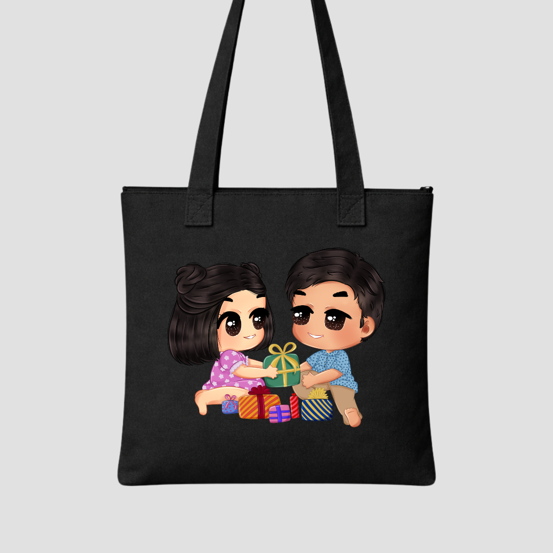 Gift-Giving Smiles Tote Bags Kia & Kel