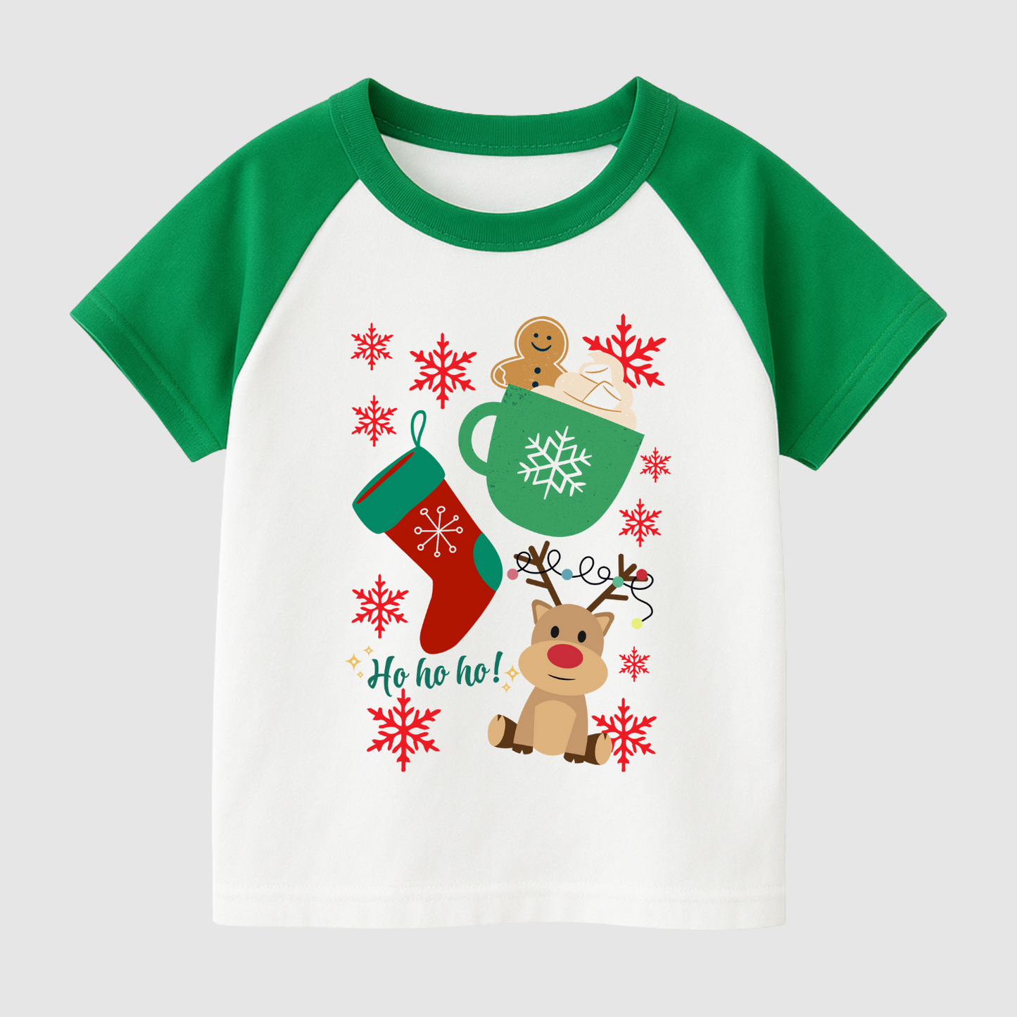Holiday Cheer Kids Short Sleeve T-Shirt
