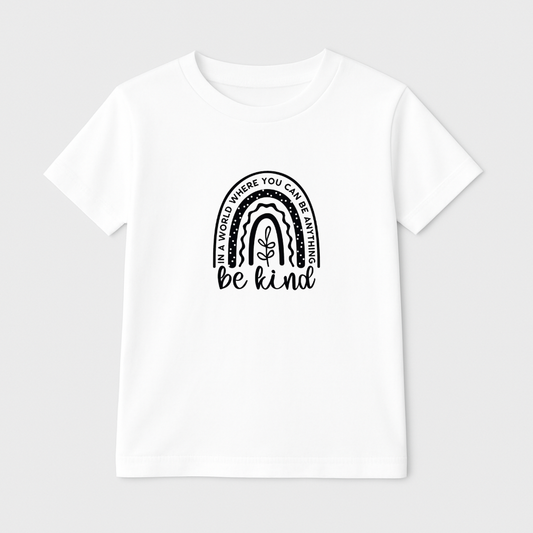 Peace Rainbow Kids Short Sleeve T-Shirt