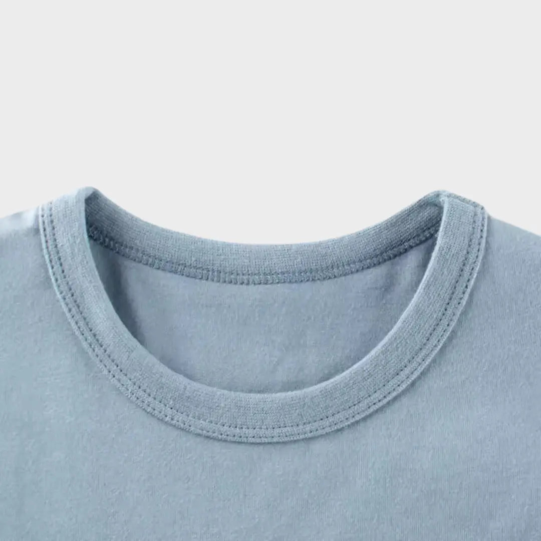 Cute Stripes Kids Short Sleeve T-Shirt Kia & Kel