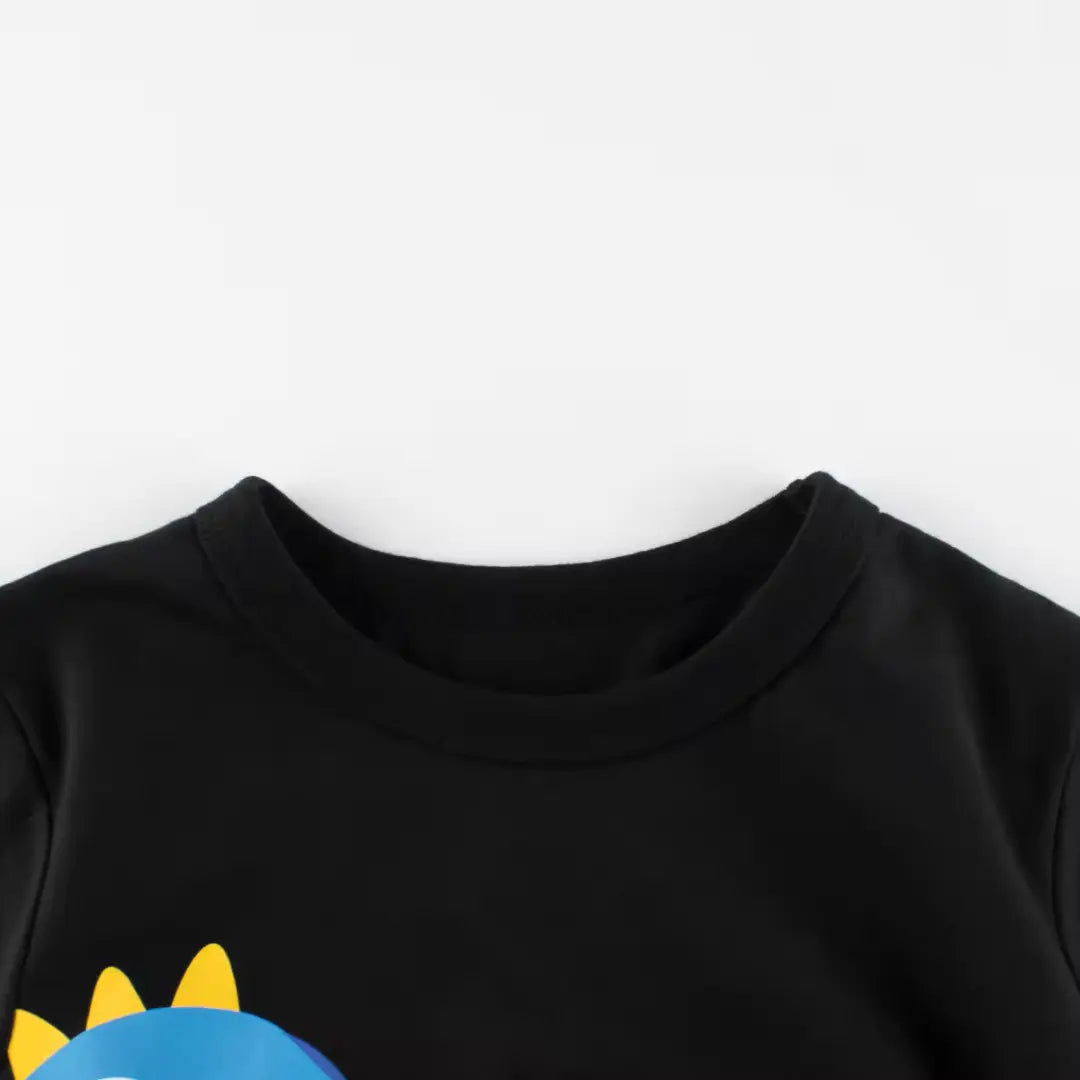 Dino Blue Kids Short Sleeve T-Shirt Kia & Kel