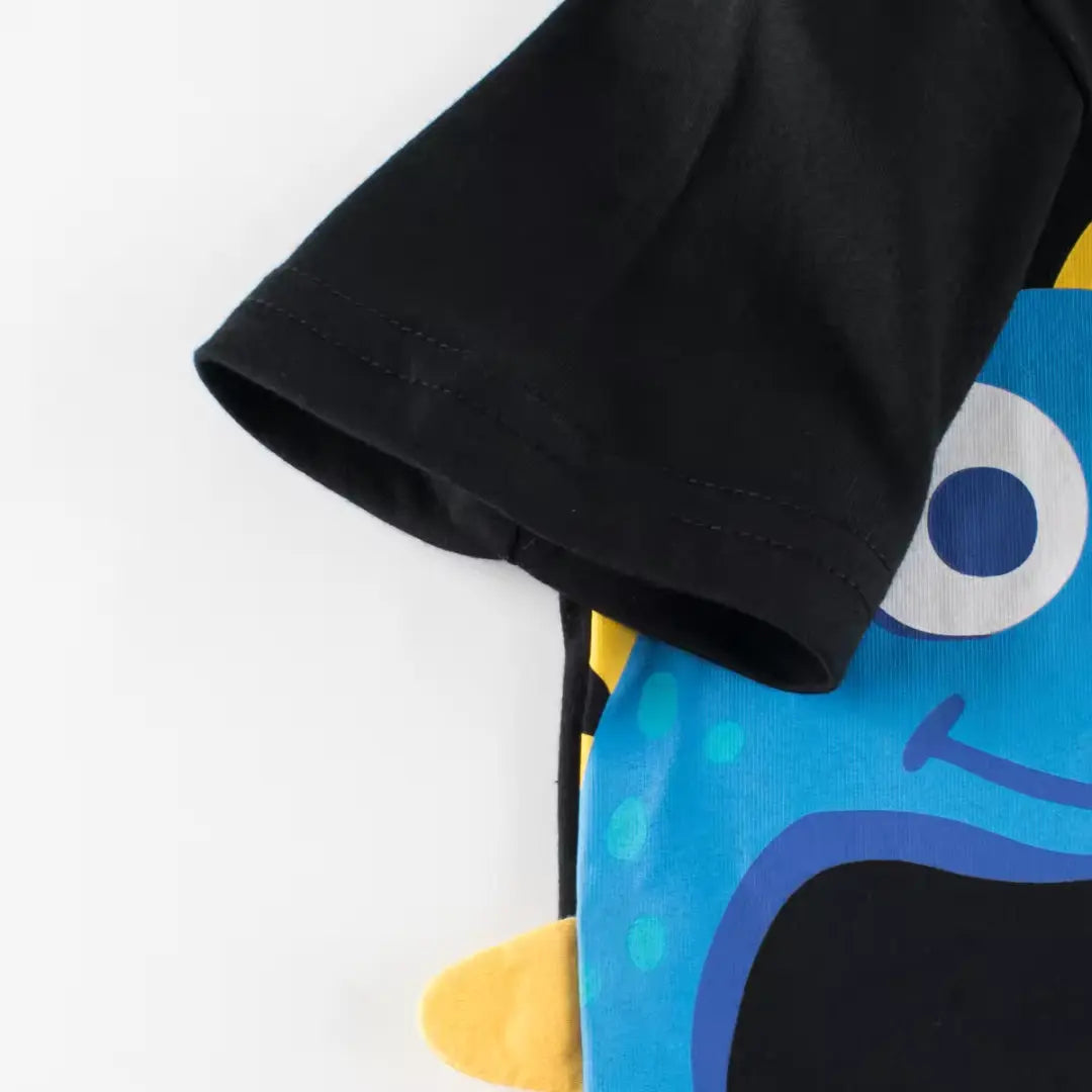 Dino Blue Kids Short Sleeve T-Shirt Kia & Kel