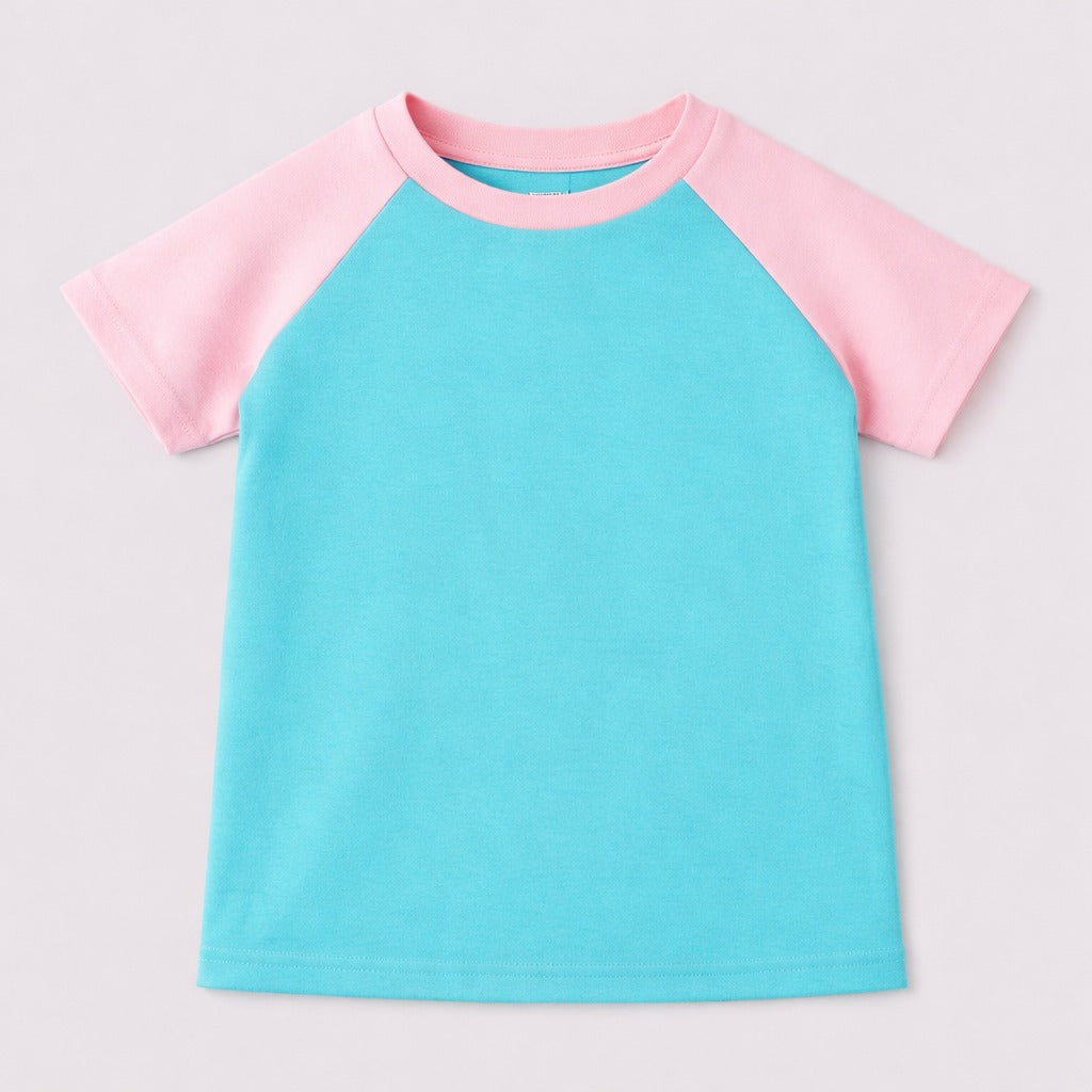 Cotton Candy Splash Kids Short Sleeve T-Shirt Kia & Kel